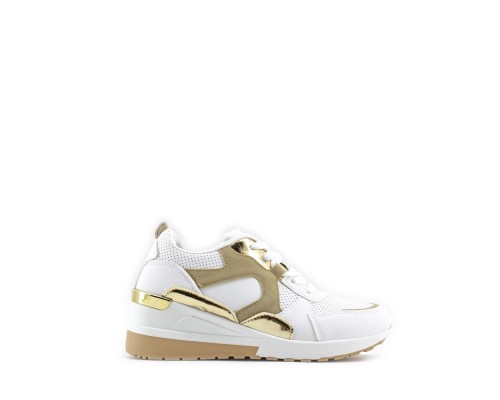 Zapatilla Con Cuña Cordón